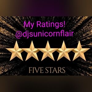 Five Star Rating!! Customer Appreciation